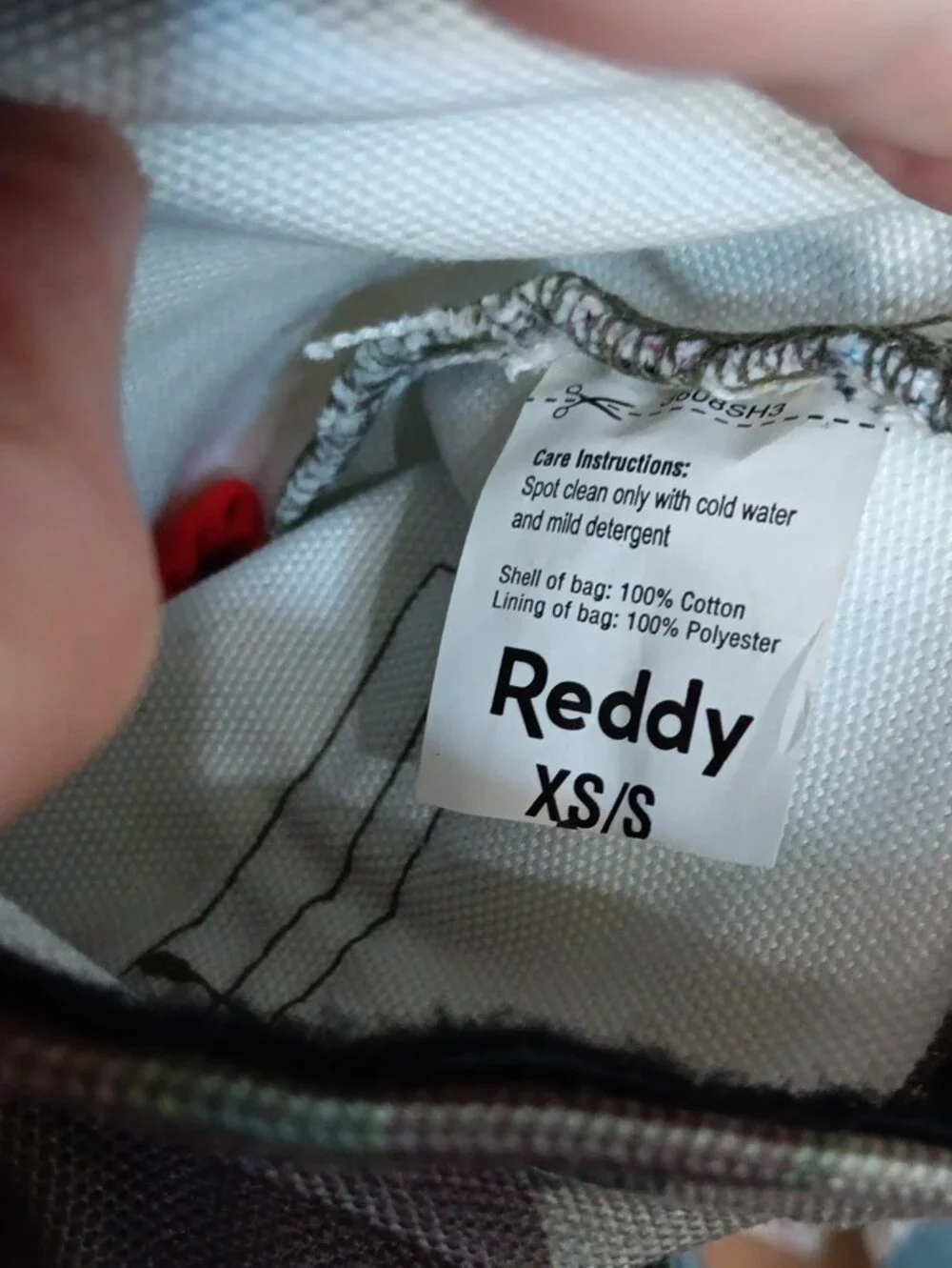 REDDY Dog Backpack XS/S